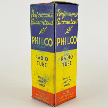 (1) Tested Philco 7AD7 Tube with Box Date Code U3 Power Pentode Loktal Tube