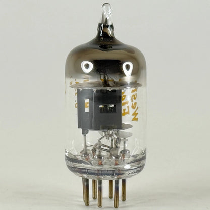 (1) Tested 1967 Western Electric 408A Tube Black Plates Square Getter Code 6739