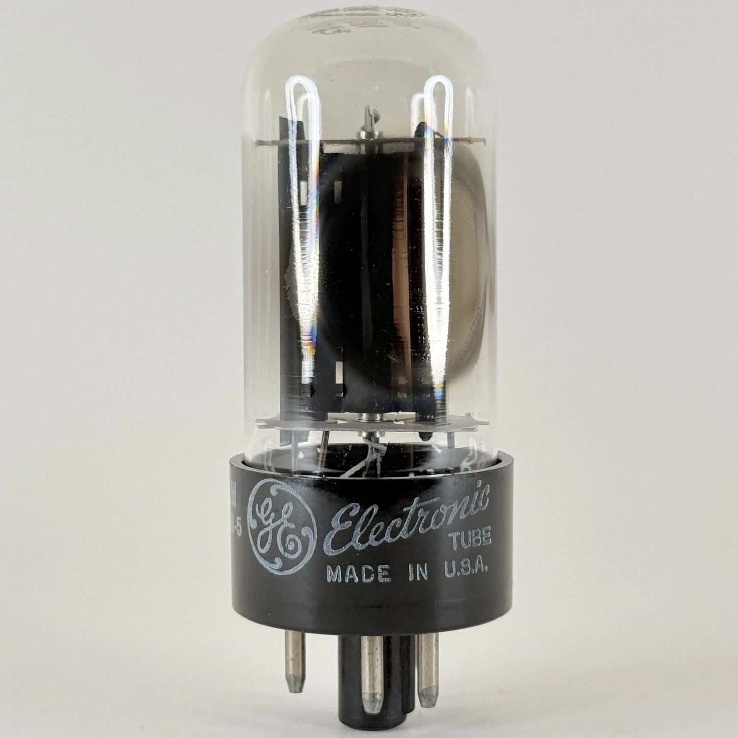 (1) Tested GE 6AX4GTB Tube Date Code LW General Electric 6AX4 GTB Rectifier Tube