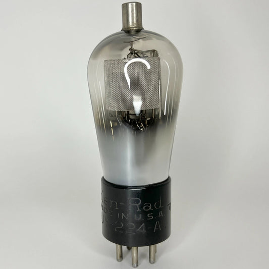 (1) Tested Ken-Rad UY-224-A Tube Type 24A Tube Engraved Base Globe Balloon Tube
