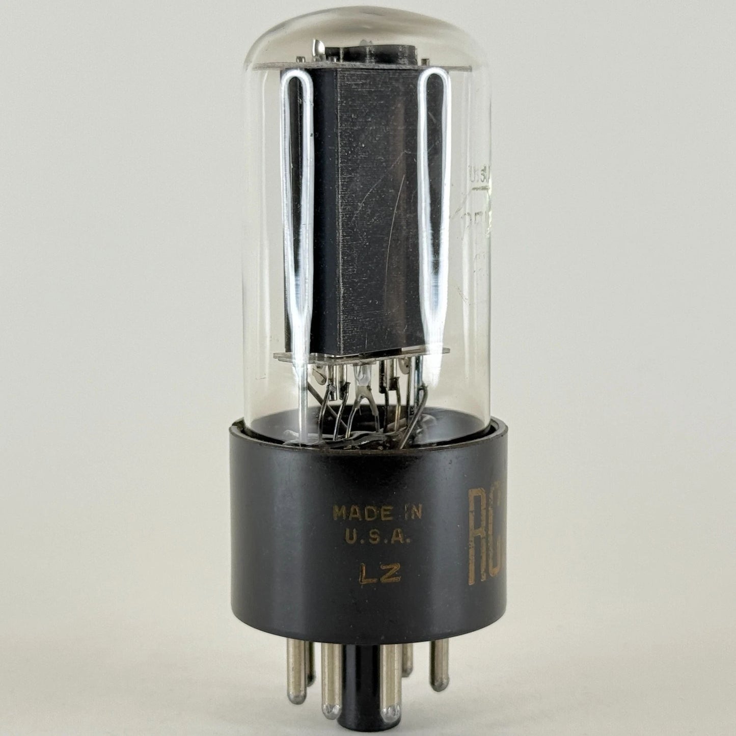 (1) Tested Strong RCA 25L6GT Tube Date Code LZ RCA 25L6 GT Beam Power Tube