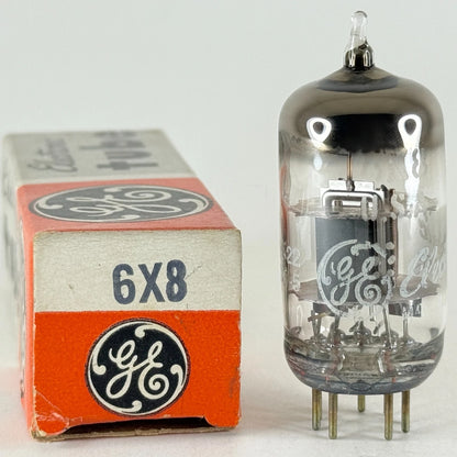 (1) Tested GE 6X8 Tube with Box Date Code 61-22 Triode Pentode Converter Tube
