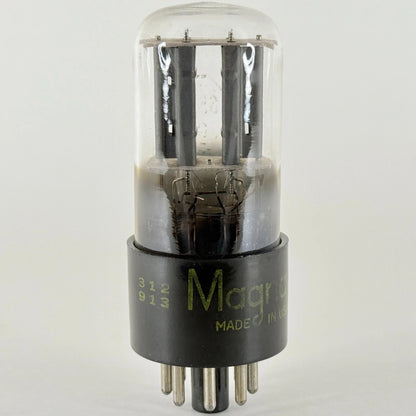 (1) Tested Magnavox 6SN7GT Tube Tall Bottle Gray T Plates Date Code 913 6SN7 GT