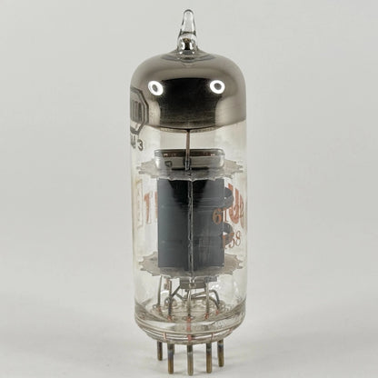 (1) Tested Dumont 12BY7A Tube with Box Code 61-22 Round Halo Getter 12BY7 A Tube