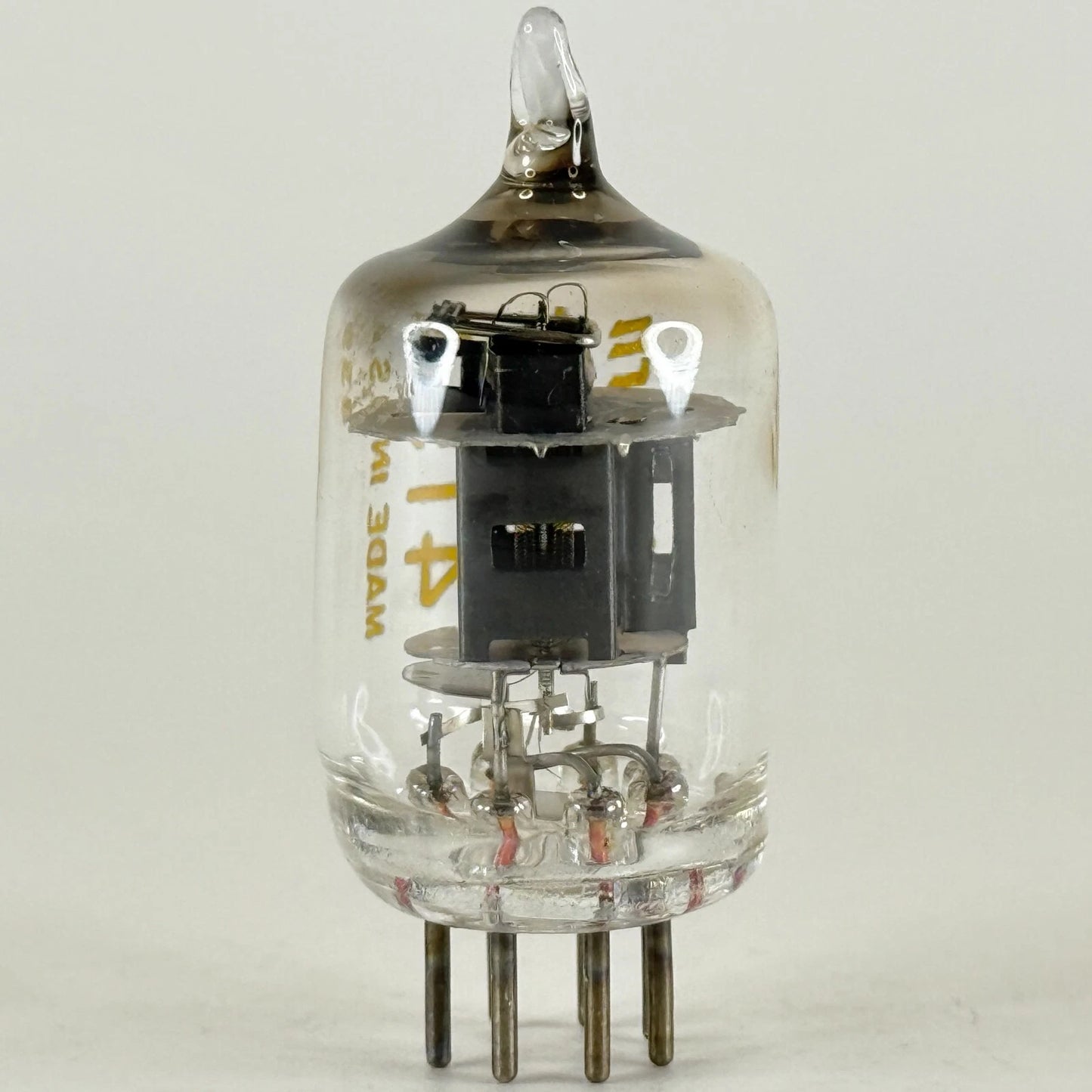 (1) Tested 1953 Western Electric 415A Tube Black Plate Square Getter Code 339