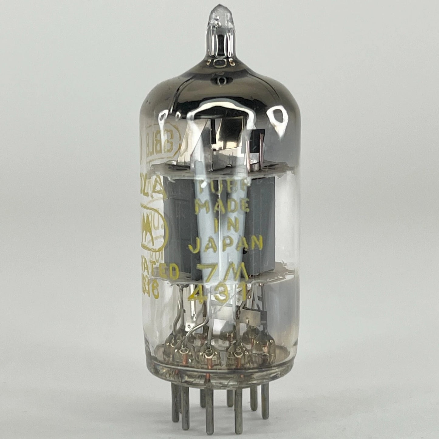 (1) Tested Motorola 6BL8 Tube Date Code 7M-431 Made in Japan Triode Pentode Tube