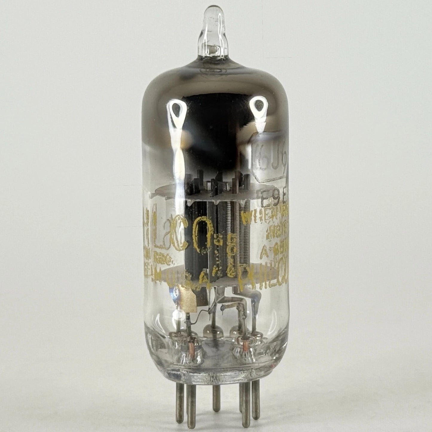 (1) Tested Philco 6J6 Tube Date Code 50-16 Medium Mu Twin Triode 6J6 S Tube