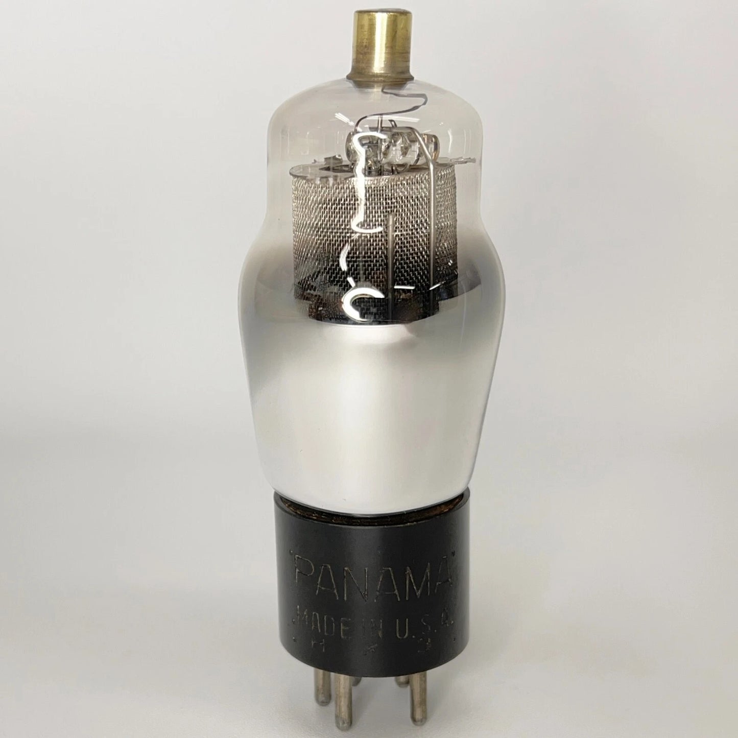 (1) Tested Panama Type 24A Tube Date Code HK3 Engraved Base Type 24 A Tube