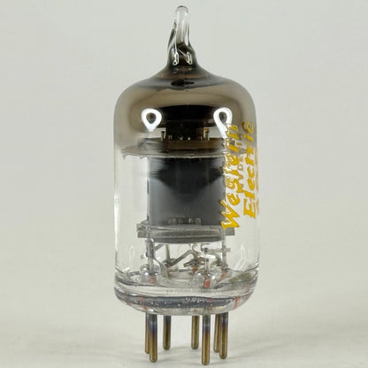 (1) Tested 1967 Western Electric 408A Tube Black Plates Square Getter Code 6739