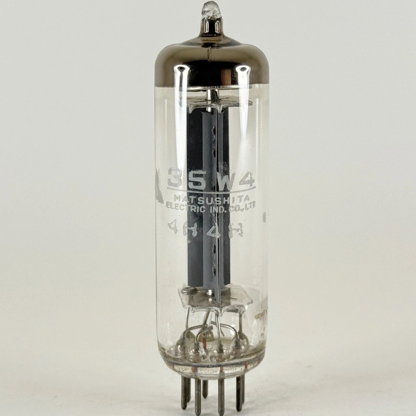 (1) Tested Matsushita 35W4 Tube Date Code 4H4H 35W4 Half Wave Vacuum Rectifier