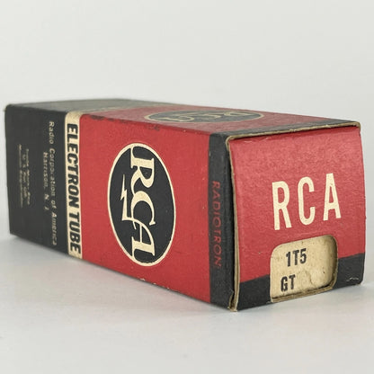 (1) Tested RCA 1T5GT Tube with Box Date Code 809 RCA 1T5 GT Beam Power Tube