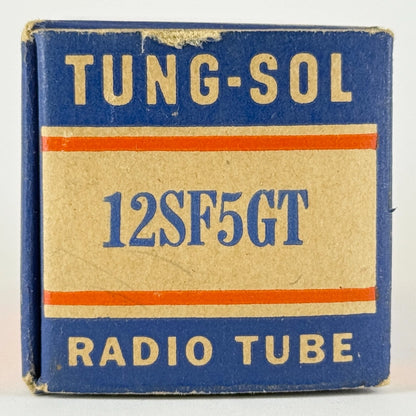 (1) Tested 1957 Tung-Sol 12SF5GT Tube with Box Code 739 Tung Sol 12SF5 GT Triode
