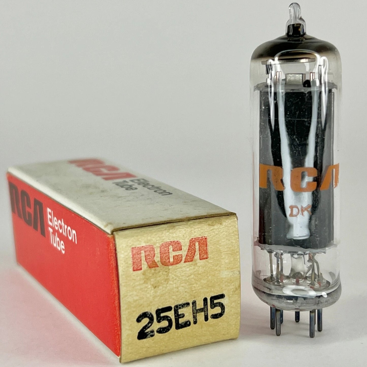 (1) Tested RCA 25EH5 Tube with Box Date Code DK Power Pentode Vacuum Tube