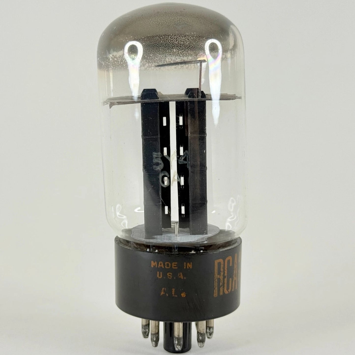 (1) Tested Strong RCA 5Y4GA Tube Date Code AL 5Y4 GA Rectifier Tube