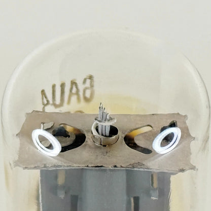 (1) Tested 1965 Sylvania 6AU4GTA Tube Date Code me EFO 6AU4 GTA Rectifier Tube