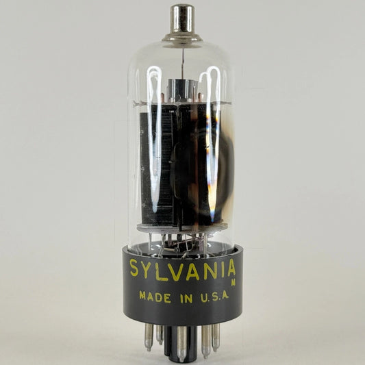 (1) Tested 1960 Sylvania 12BQ6GTA Tube Code GA MFK 12BQ6 GTA Beam Power Tube