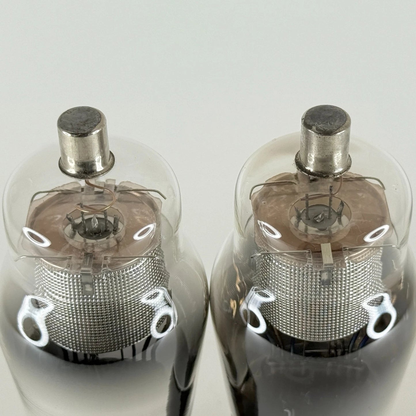 Tested Matched Balanced Pair Sylvania Type 24A Tubes Engraved Codes J7R & 7JR