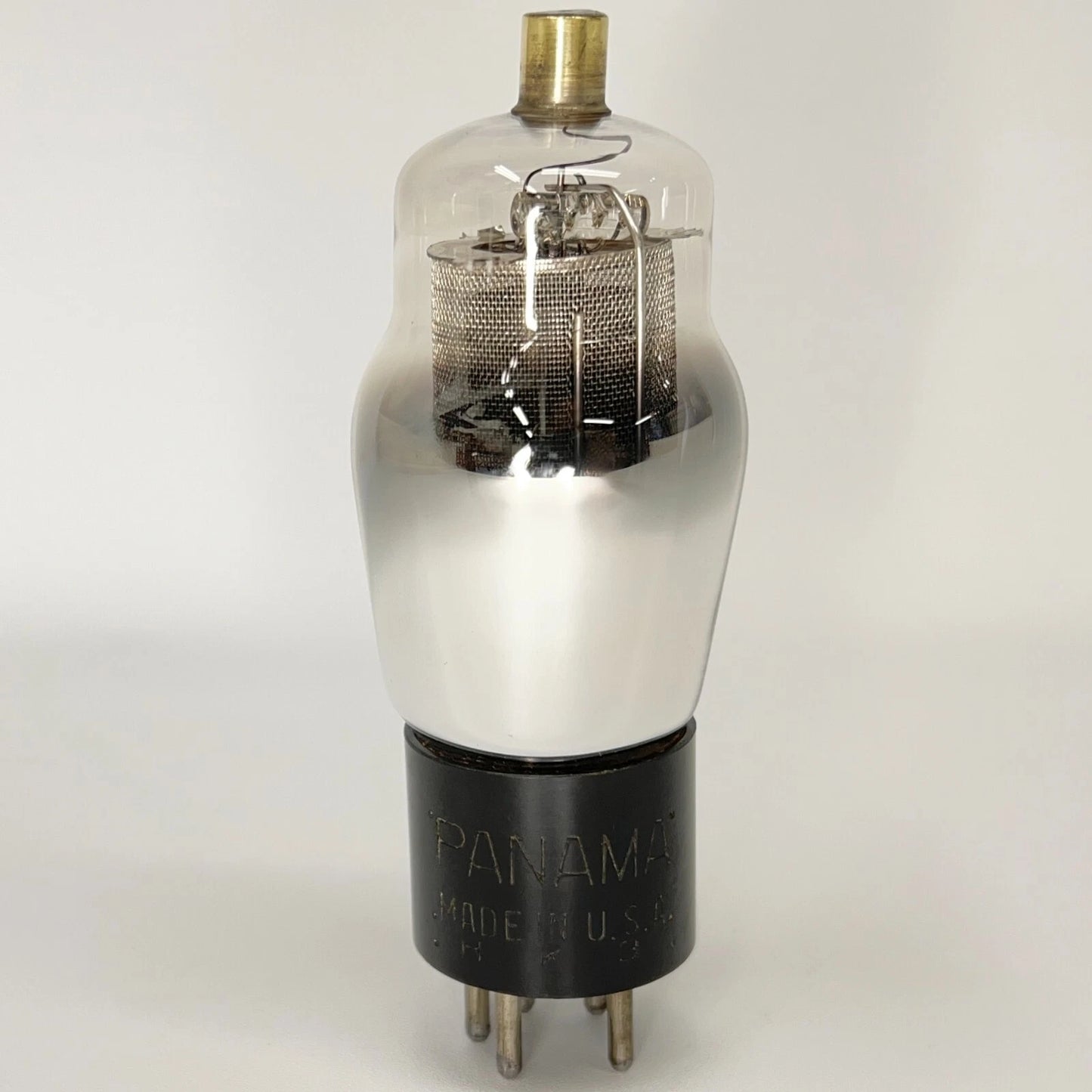 (1) Tested Panama Type 24A Tube Date Code HK3 Engraved Base Type 24 A Tube