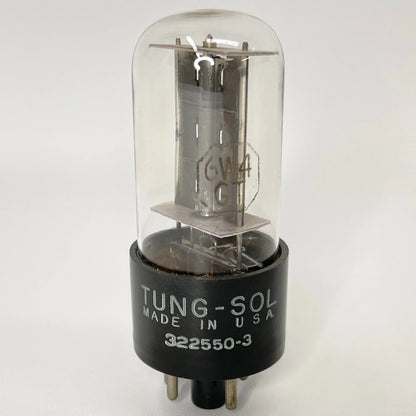 (1) Tested Strong 1955 Tung-Sol 6W4GT Tube Code 550-3 Tung Sol 6W4 GT Rectifier