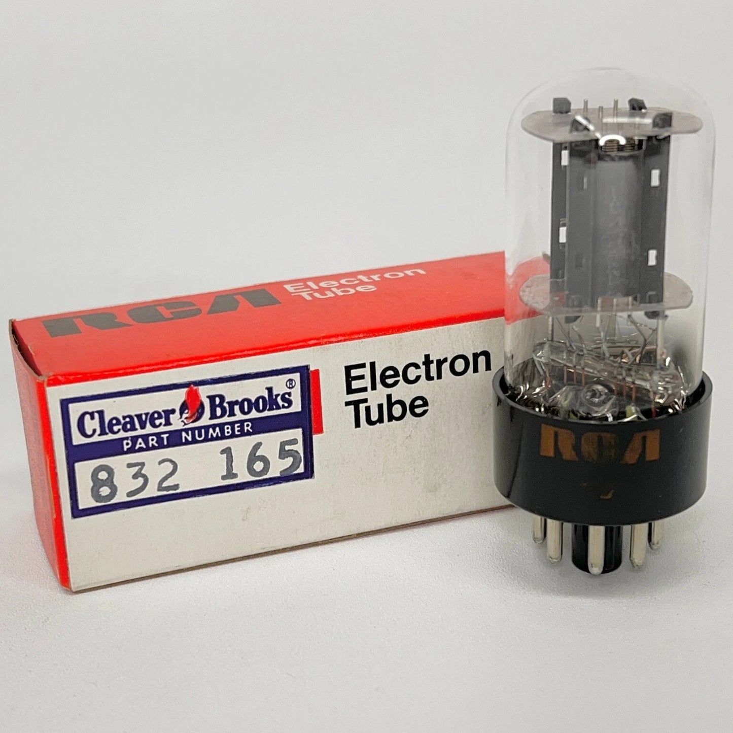 (1) Tested Balanced RCA 12SL7GT Tube Black Plates DD Cleaver Brooks 12SL7 GT (a)