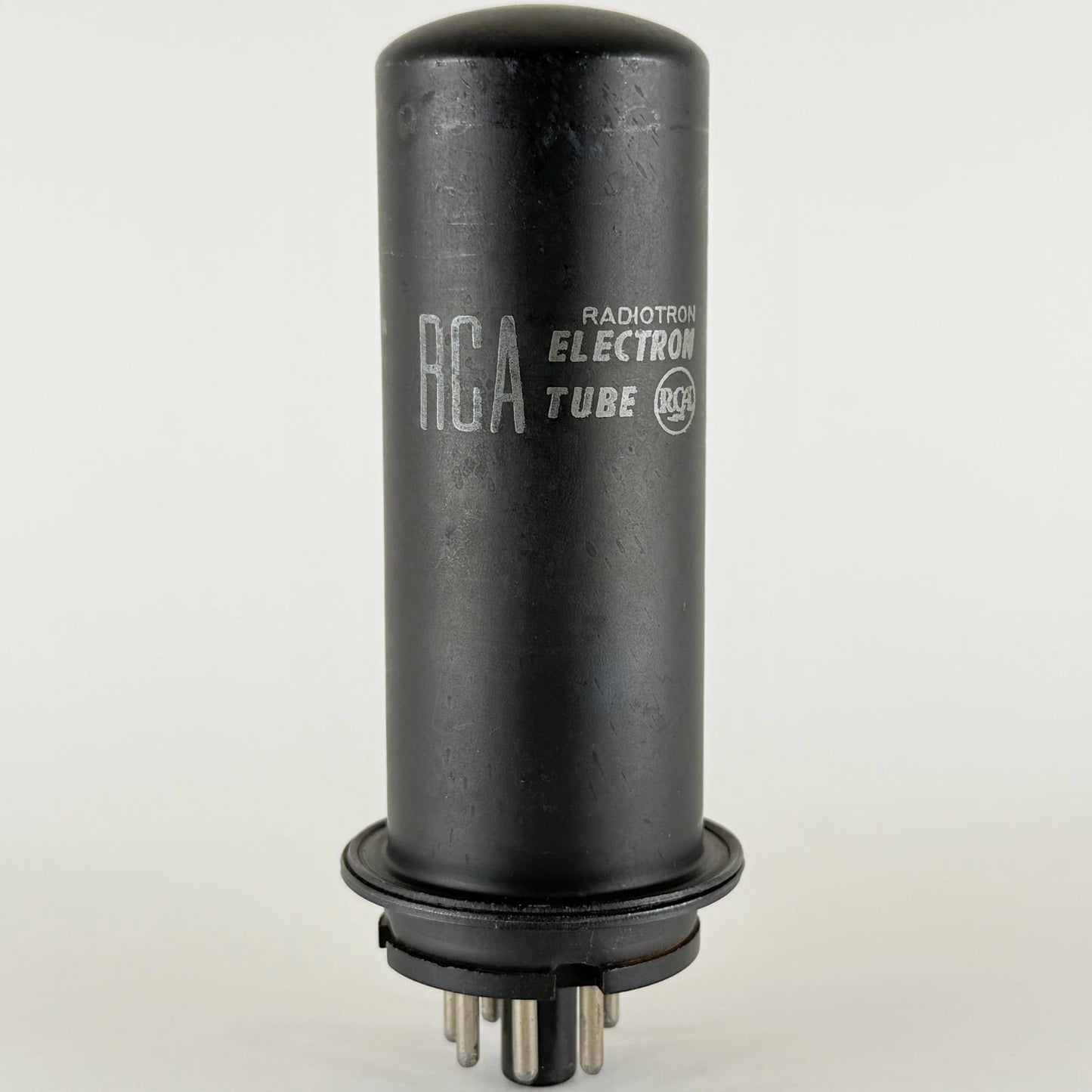 (1) Tested RCA 6L6 Tube Date Code 5-30 6L6 Beam Power Black Metal Tube