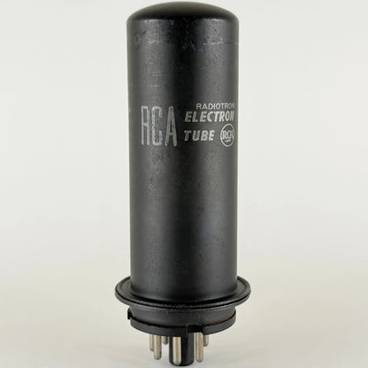 (1) Tested RCA 6L6 Tube Date Code 5-30 6L6 Beam Power Black Metal Tube