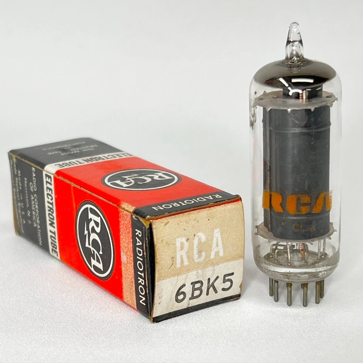 (1) Tested RCA 6BK5 Tube with Box Date Code CL RCA 6BK5 Beam Power Tube (b)