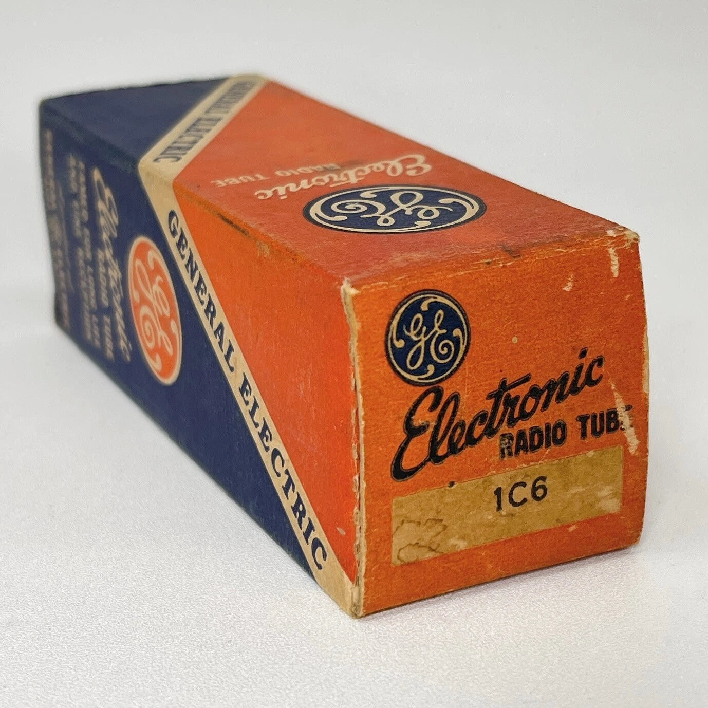 (1) Tested GE 1C6 Tube Date Code 735 General Electric 1C6 Tube with Original Box