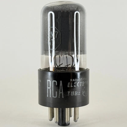 (1) Tested Balanced RCA 6SN7GT Tube Smoked Glass Code 248 Black Plates 6SN7 GT