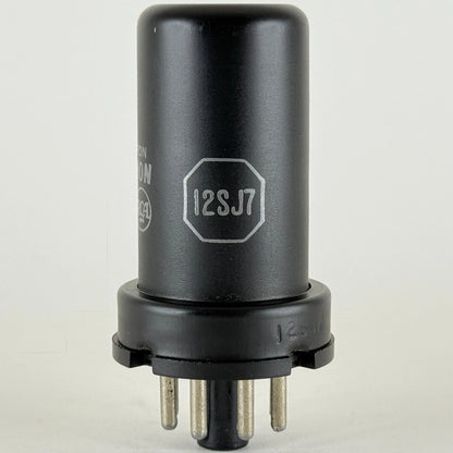 (1) Tested RCA 12SJ7 Tube with Box Date Code 426 RCA Sharp Pentode Vacuum Tube