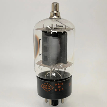 (1) Tested CBS 6CU6 Tube Date Code DE CBS 6CU6 Beam Power Tube