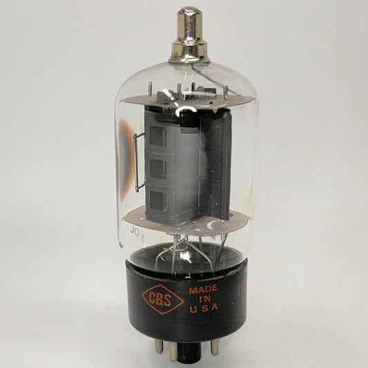 (1) Tested CBS 6CU6 Tube Date Code DE CBS 6CU6 Beam Power Tube