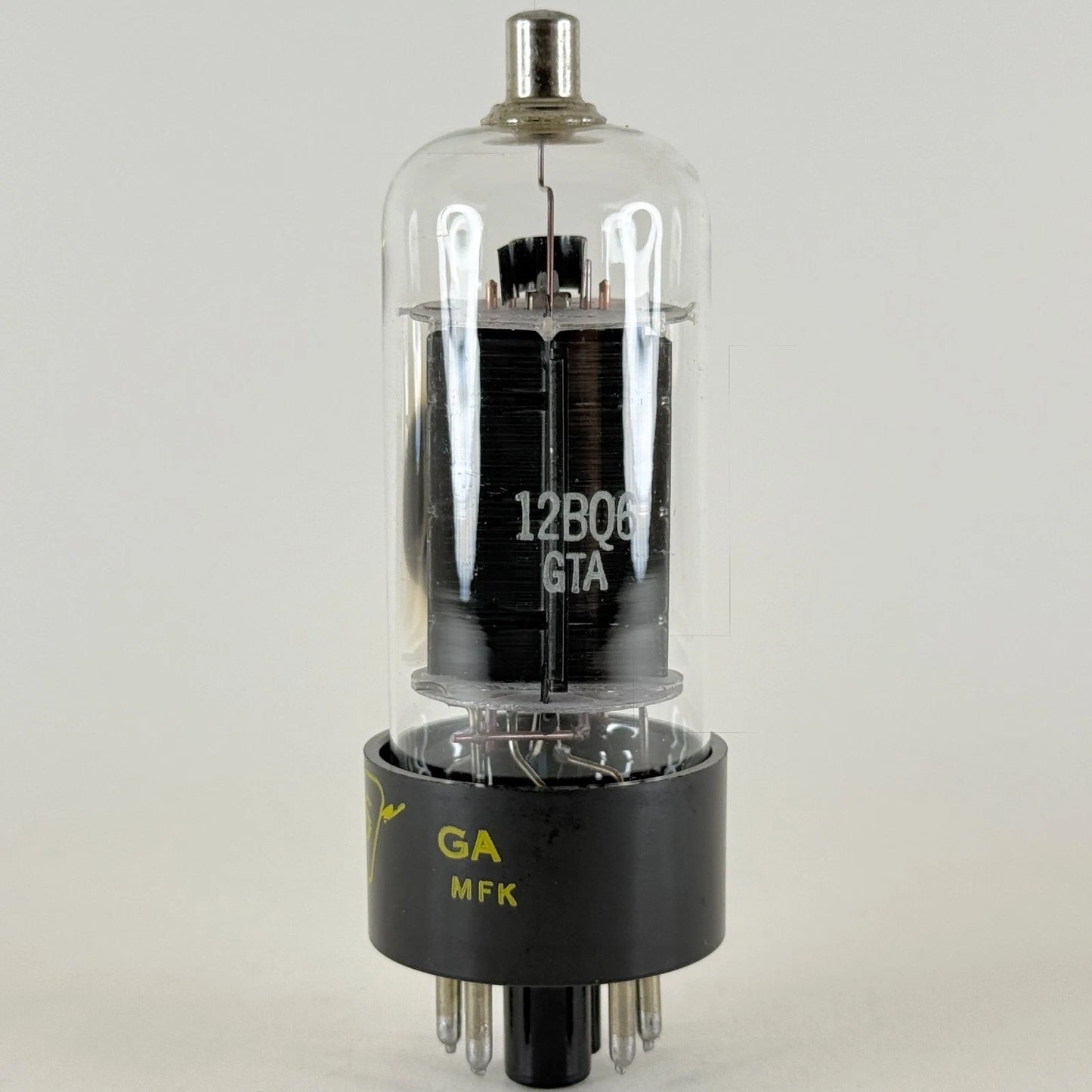 (1) Tested 1960 Sylvania 12BQ6GTA Tube Code GA MFK 12BQ6 GTA Beam Power Tube