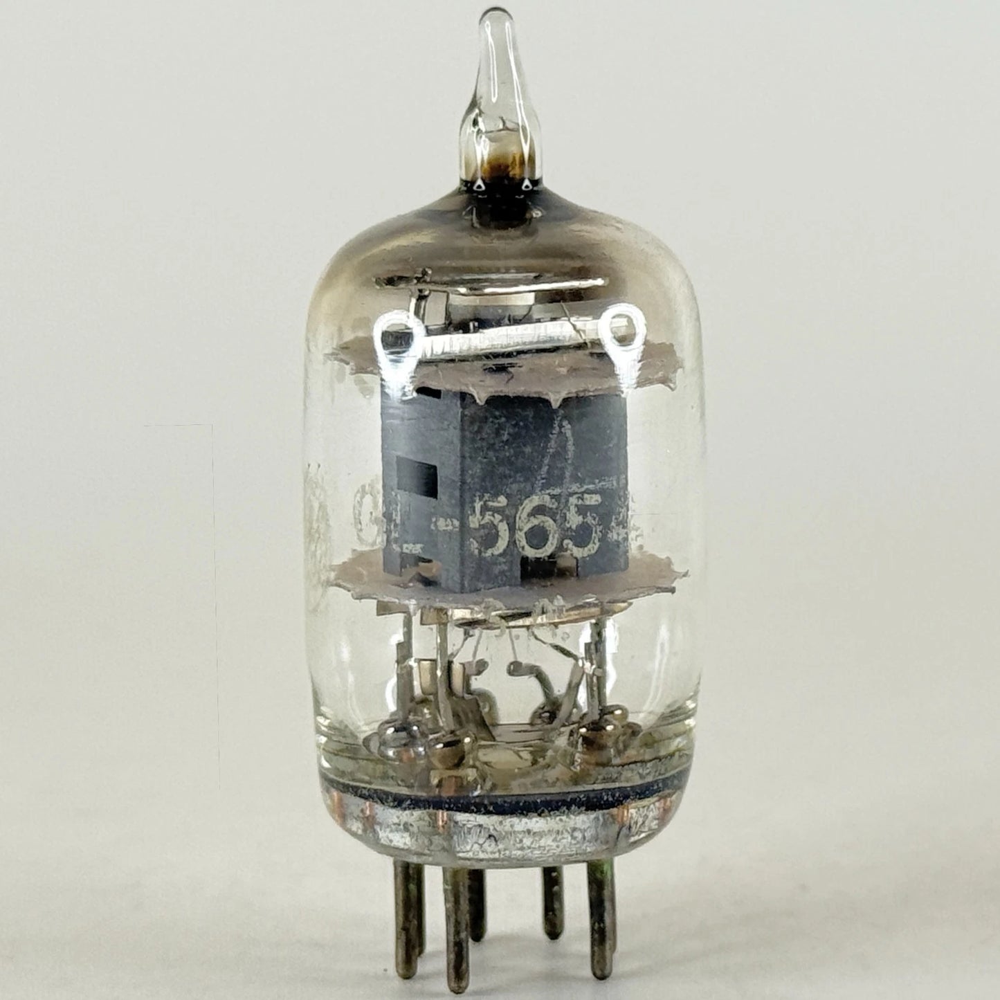 (1) Tested GE GL-5654 Tube Date Code 2-17 General Electric GL 5654 Tube