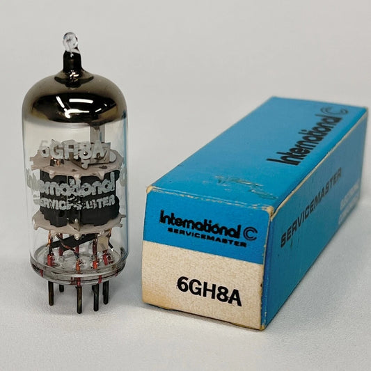 (1) Tested International Service Master 6GH8A Tube with Box Made in Hungary (b)