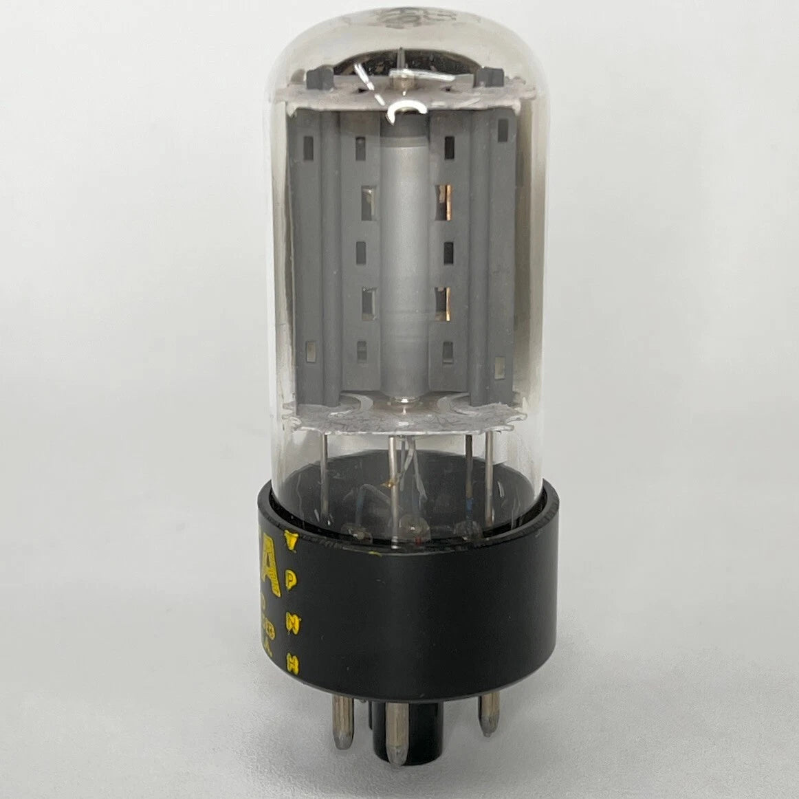 (1) Tested Delta 6AX4GTB Tube Date Code Army VPNH Delta 6AX4 GTB Rectifier Tube