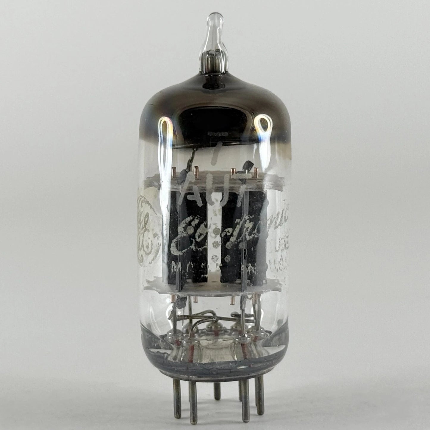 (1) Tested GE 7AU7 Tube Date Code 57-39 General Electric Twin Triode Tube