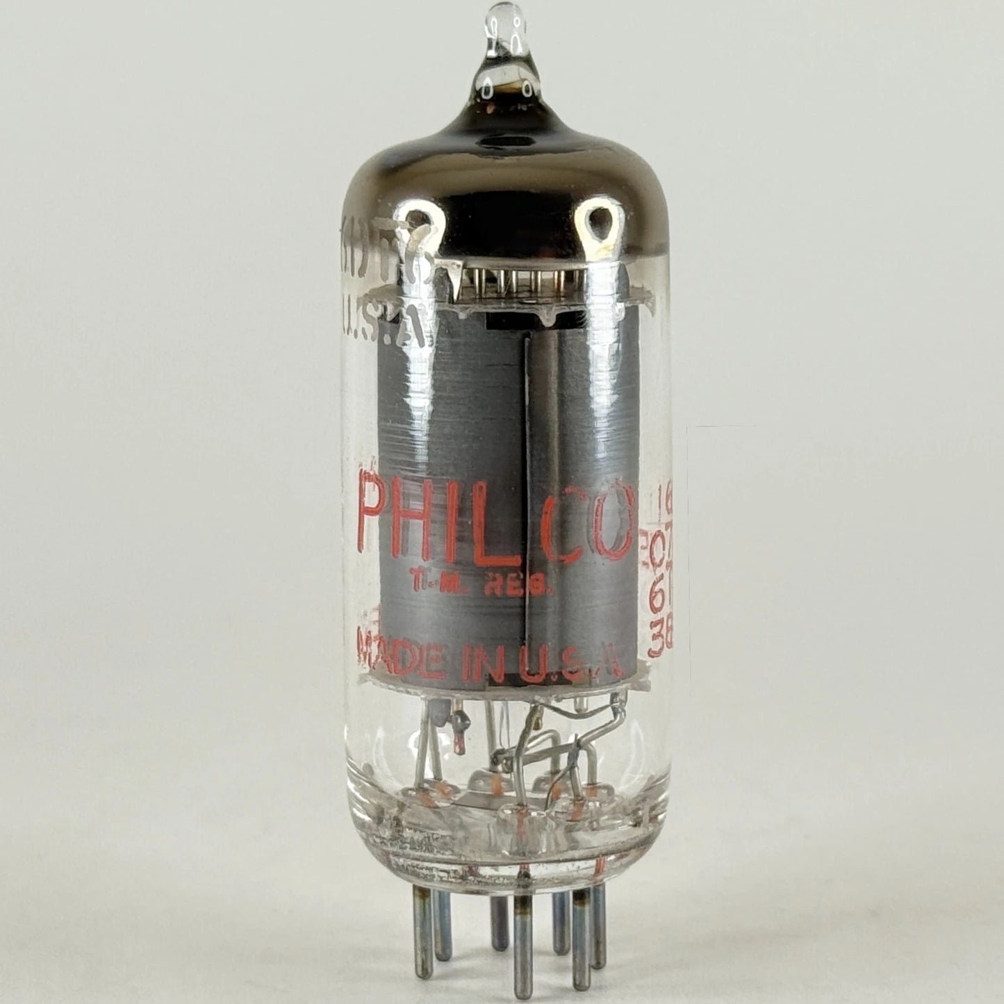 (1) Tested Philco 6DT6 Tube and Box Date Code 67-18 Pentode Vacuum Tube (b)