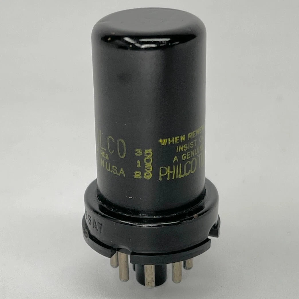 (1) Tested Philco 6SA7 Tube Date Code 50-39 Pentagrid Converter Vacuum Tube