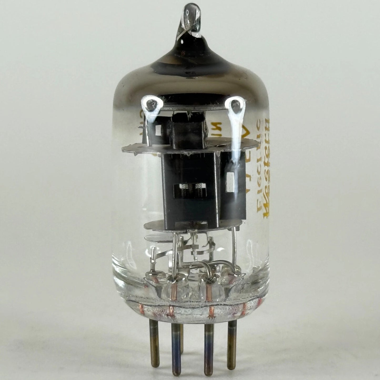 (1) Tested 1971 Western Electric 415A Tube Black Plate O Ring Getter Code 7152