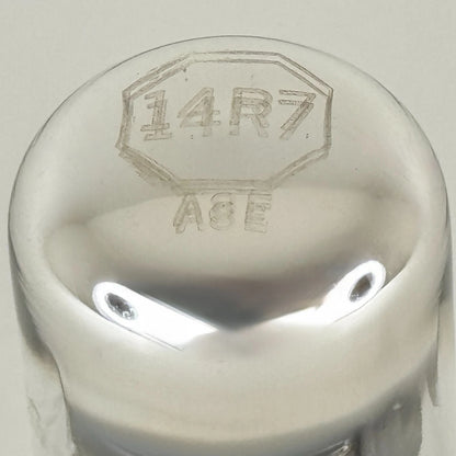 (1) Tested 1958 Tung Sol 14R7 Tube with Box Date Code 826 Twin Diode Pentode (a)