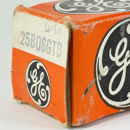 (1) Tested GE 25BQ6GTB Tube with Box Code 59-04 25BQ6 GTB Power Tube