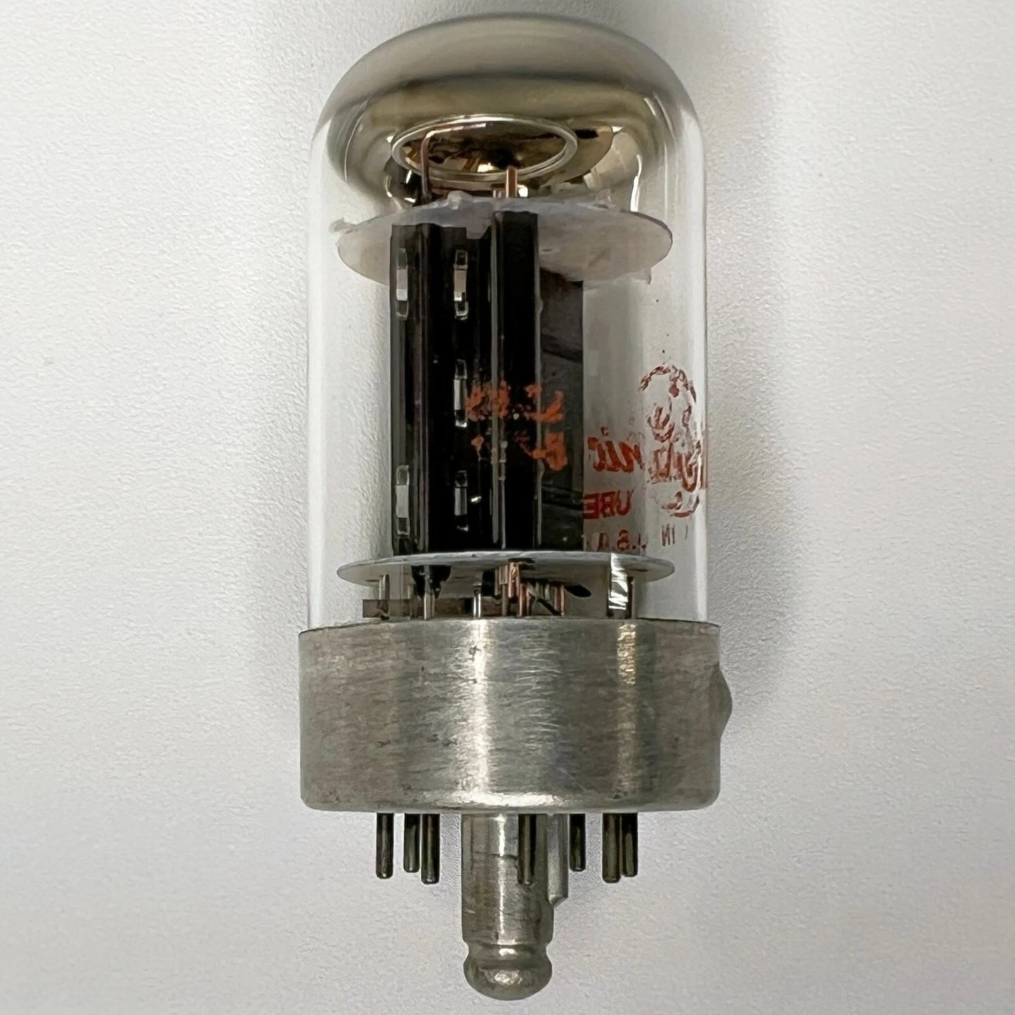 (1) Tested GE 7N7 Tube General Electric 7N7 Loctal Tube Medium Mu Twin Triode