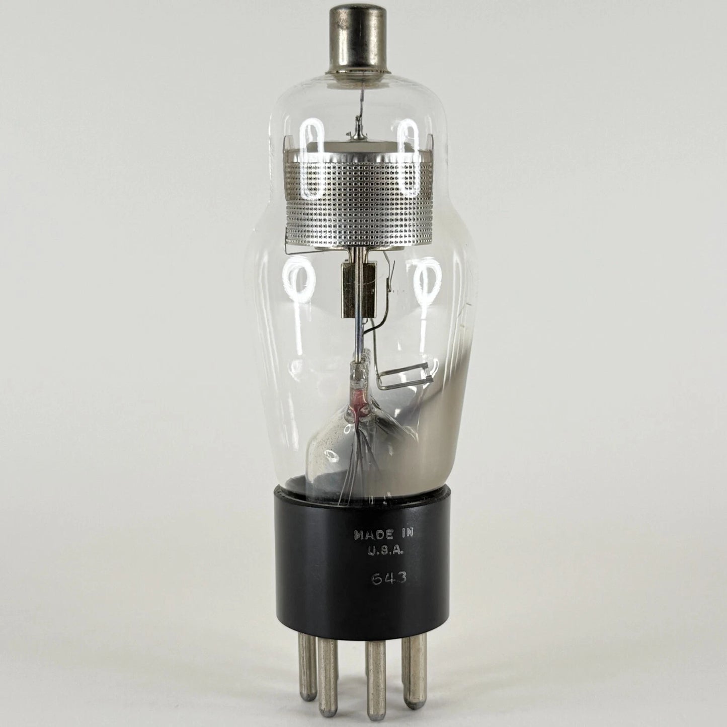 (1) Tested RCA 6B7 Tube Date Code 643 RCA Twin Diode Cutoff Pentode Tube