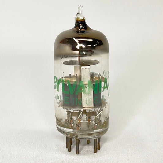 (1) Tested Strong Sylvania 6DJ8 Tube Date Code 244 EDD Vintage Twin Triode Tube