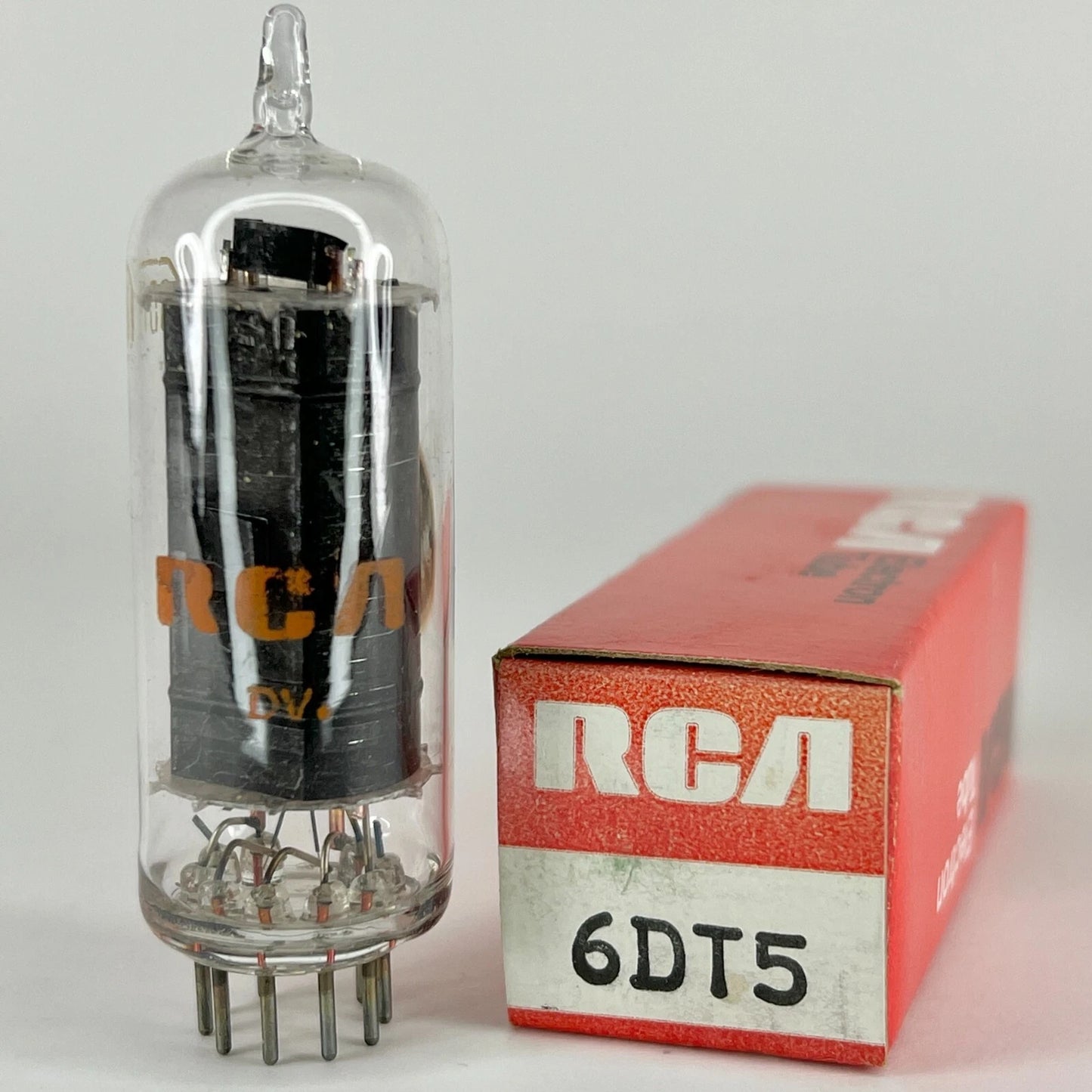 (1) Tested RCA 6DT5 Tube with Box Date Code DV Canada RCA Beam Power Tube (d)