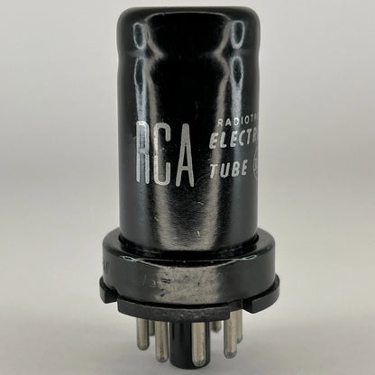 (1) Tested RCA 6SJ7 Tube with Box Date Code 6-30 RCA 6SJ7 Sharp Cutoff Pentode