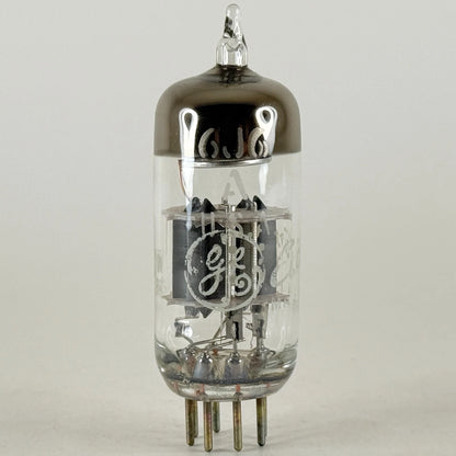 (1) Tested GE 6J6A Tube Code CW General Electric 6J6 A Medium Mu Twin Triode