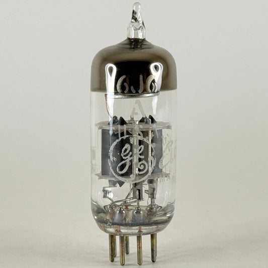 (1) Tested GE 6J6A Tube Code CW General Electric 6J6 A Medium Mu Twin Triode