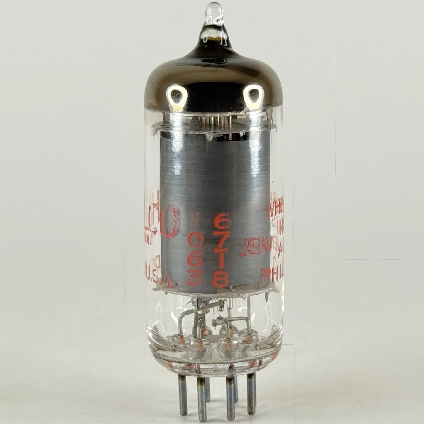 (1) Tested Philco 6DT6 Tube and Box Date Code 67-18 Pentode Vacuum Tube (b)